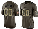 Nike Seattle Seahawks Customized Men's Olive Camo Salute To Service Veterans Day Limited Jersey,baseball caps,new era cap wholesale,wholesale hats